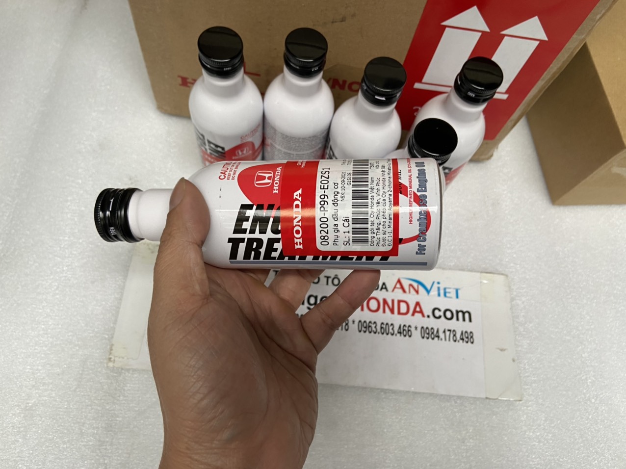 Dung dịch vệ sinh hệ thống nhiên liệu xăng xe Honda